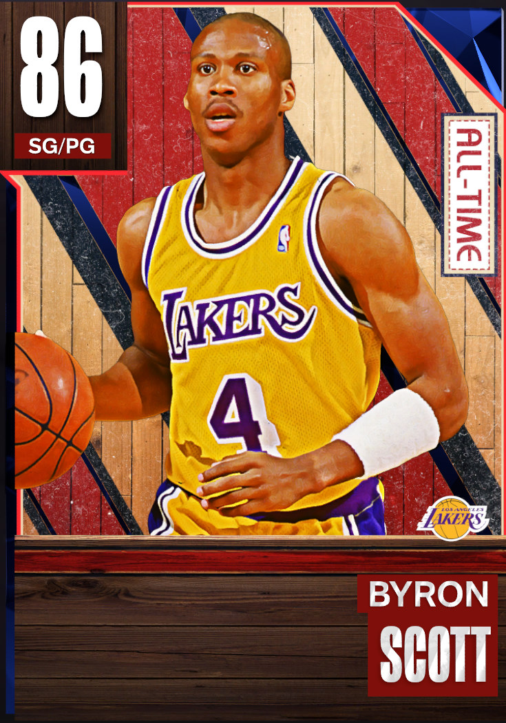 Byron Scott - Los Angeles Lakers Shooting Guard