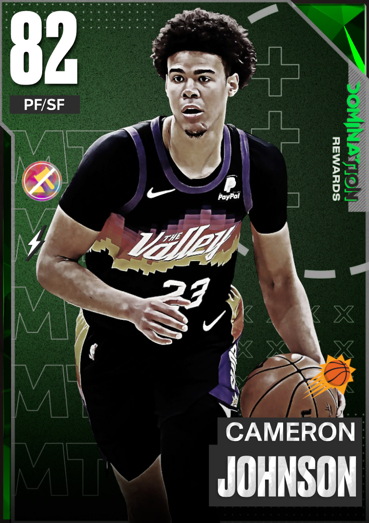 NBA 2K23  2KDB Ruby Cameron Johnson (89) Complete Stats