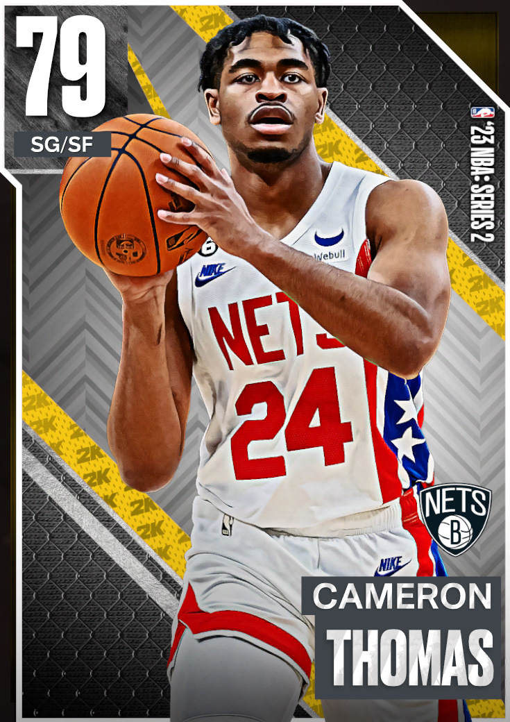 NBA 2K23 | 2KDB Gold Cameron Thomas (79) Complete Stats