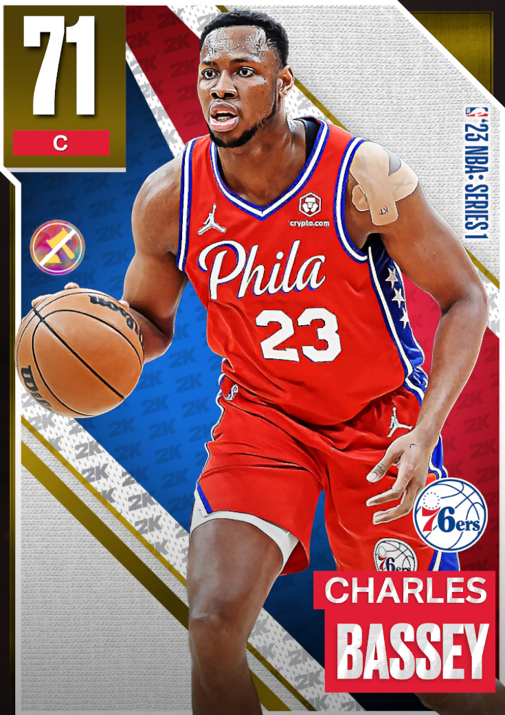 Charles Bassey Philadelphia 76ers Player-Issued #23 White City Jersey from  the 2022-23 NBA Season