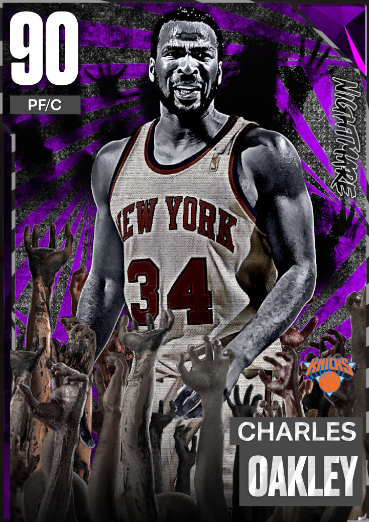NBA 2K23  2KDB Amethyst Charles Oakley (90) Complete Stats