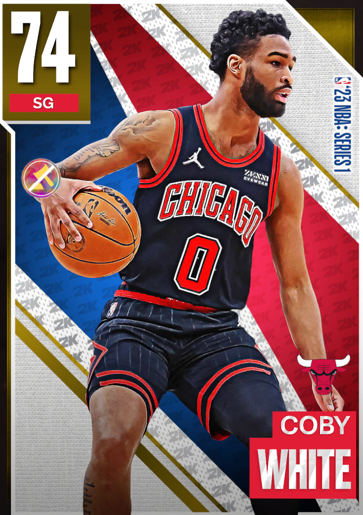 NBA 2K23 | 2KDB Gold Coby White (74) Complete Stats