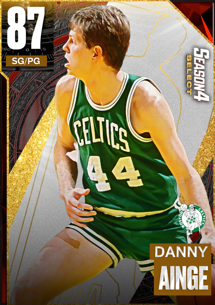 NBA 2K22  2KDB Gold Danny Ainge (75) Complete Stats