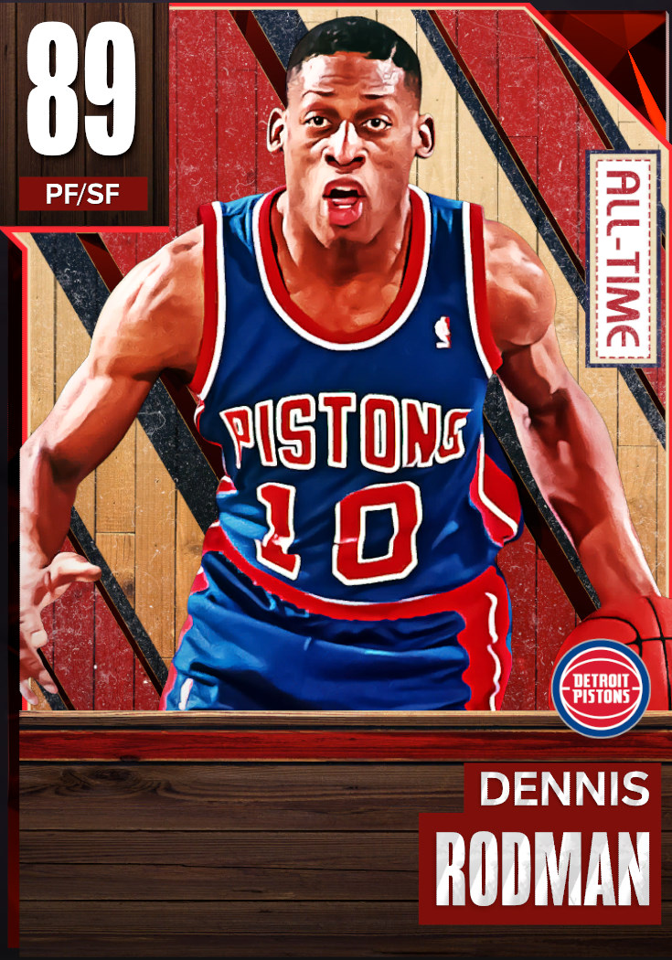 Dennis Rodman NBA 2K24 Rating (All-Time Detroit Pistons)