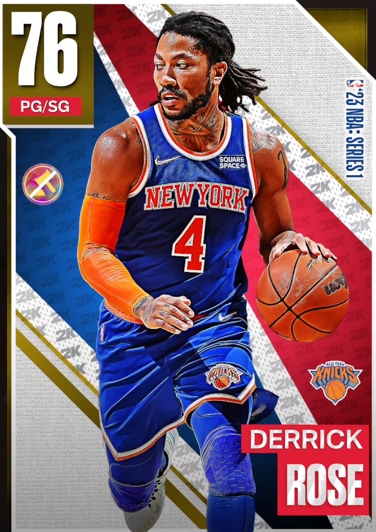 NBA 2K22  2KDB Custom Card (Derrick Rose)