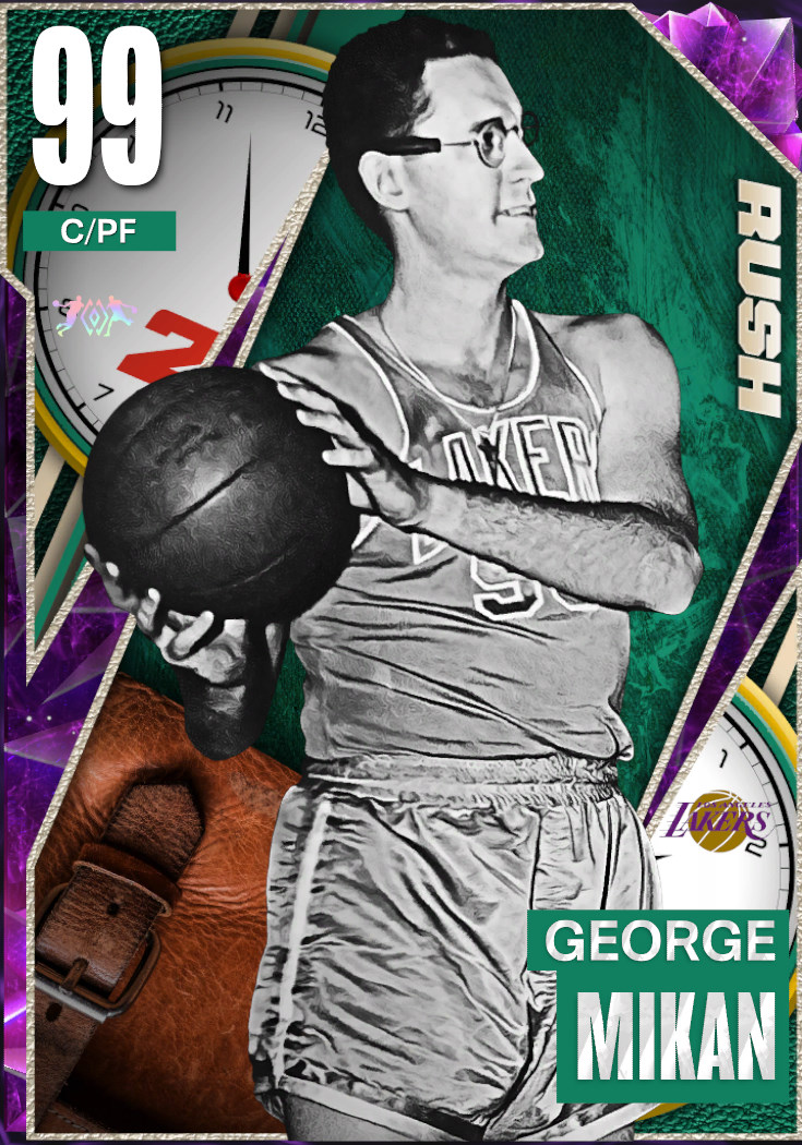 Back in the day, George Mikan was the man in the NBA - Los Angeles