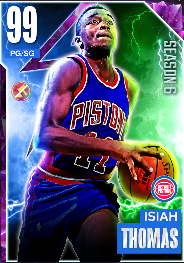NBA 2K23 2KDB Custom Lineup All Time Pistons 