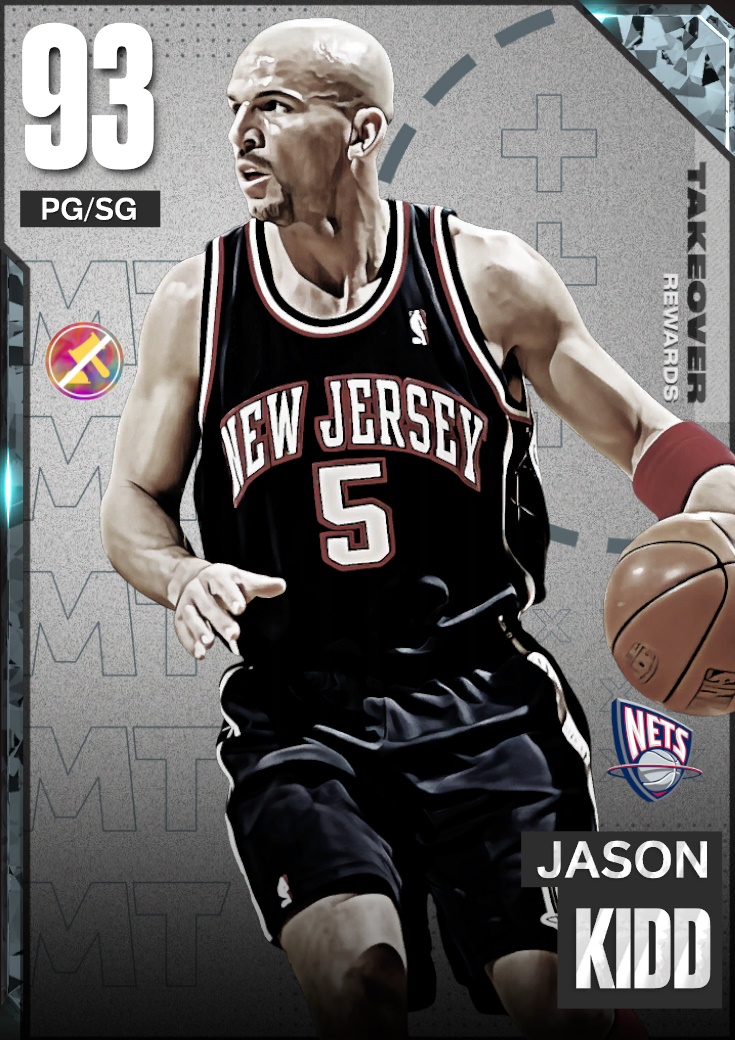 Jason Kidd NBA 2K24 Rating (All-Time Brooklyn Nets)