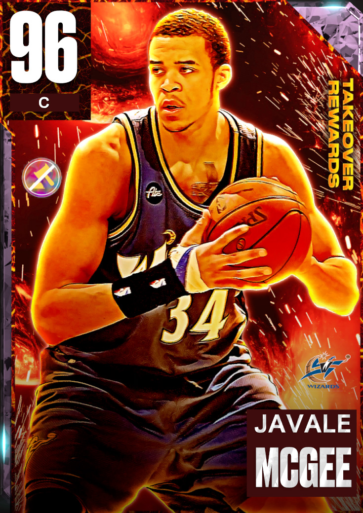 NBA 2K20  2KDB Sapphire JaVale McGee (85) Complete Stats