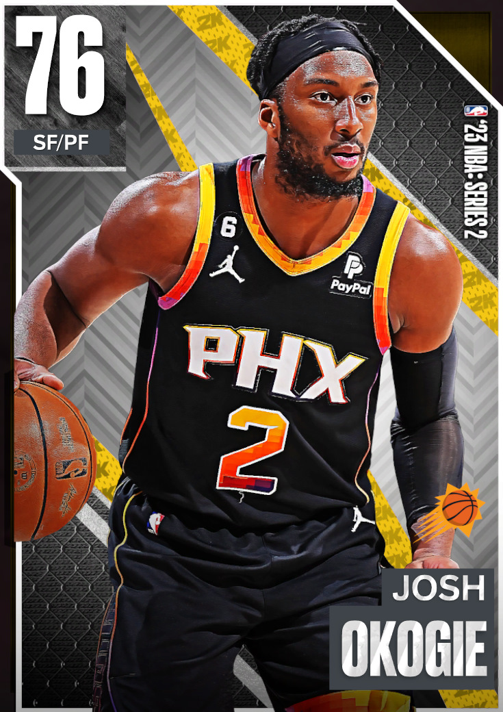 NBA 2K23  2KDB Gold Josh Okogie (70) Complete Stats
