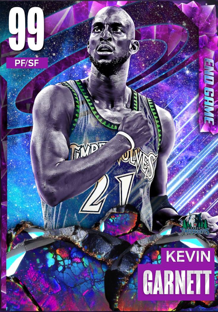 NBA 2K23  2KDB Sapphire Kevin Garnett (85) Complete Stats