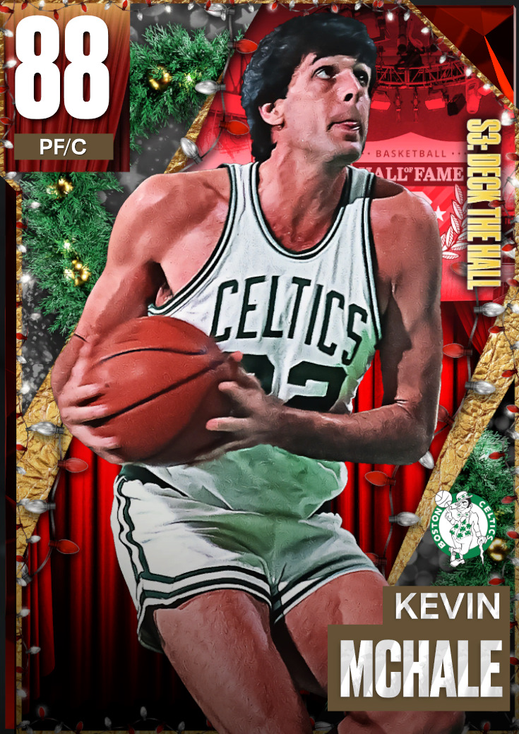 NBA 2K20  2KDB Galaxy Opal Kevin McHale (99) Complete Stats