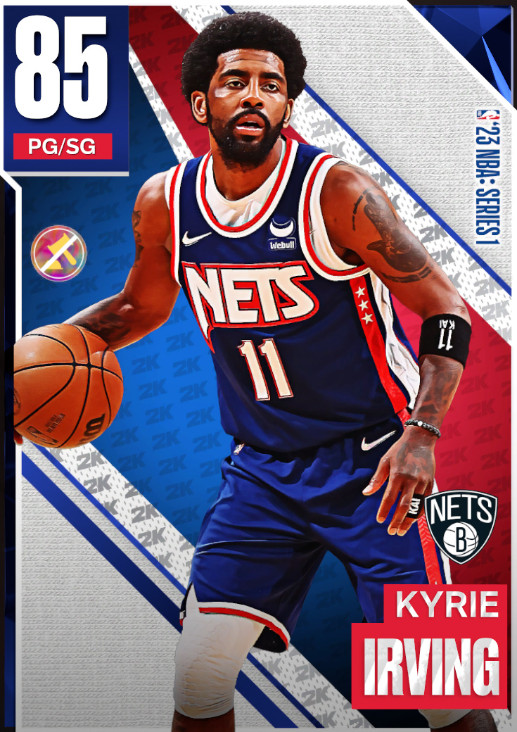 NBA 2K23  2KDB Sapphire Kyrie Irving (85) Complete Stats