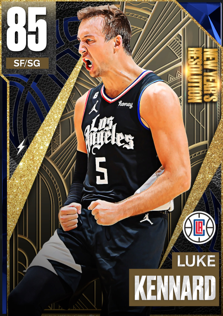 NBA 2K23 | 2KDB Sapphire Luke Kennard (85) Complete Stats