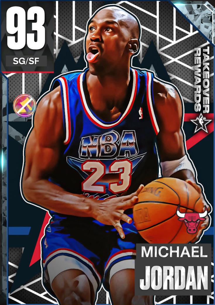 Diamond Michael Jordan - SG/SF - 93 OVR NBA 2K23 MyTEAM