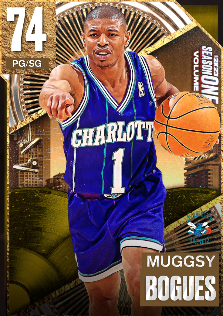 NBA 2K21  2KDB Amethyst Muggsy Bogues (91) Complete Stats