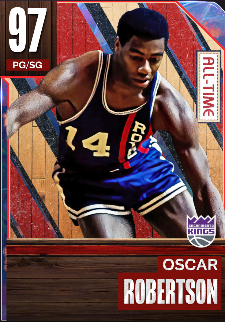 NBA 2K MyTEAM on X: THE BIG O ‼️ Galaxy Opal Oscar Robertson is