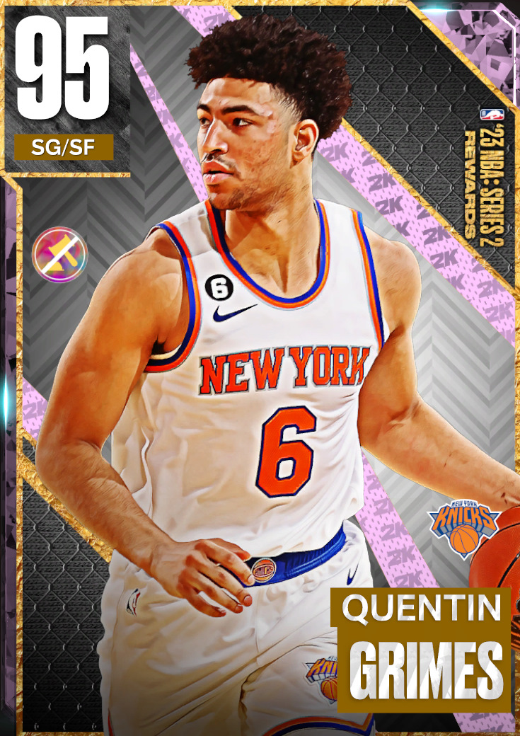 NBA 2K22  2KDB Gold Quentin Grimes (74) Complete Stats