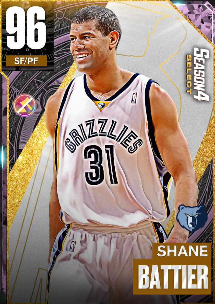 NBA 2K20  2KDB Pink Diamond Shane Battier (98) Complete Stats