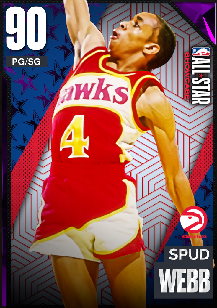 NBA 2K22  2KDB Custom Card (Spud Webb)