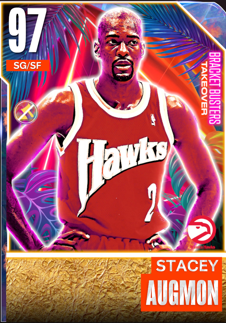 NBA 2K22  2KDB Amethyst Stacey Augmon (90) Complete Stats