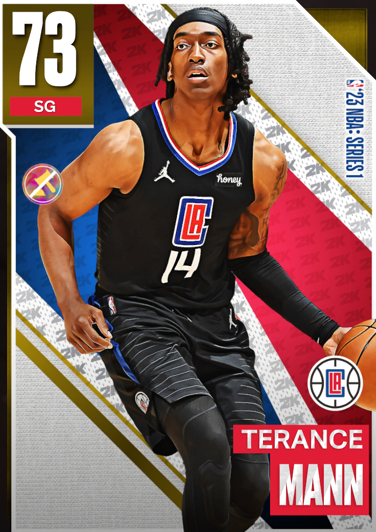 Terance Mann NBA 2K24 Rating (Current Los Angeles Clippers)