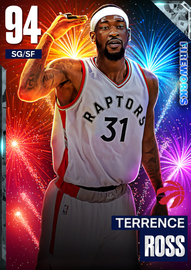 NBA 2K22  2KDB Gold Terrence Ross (77) Complete Stats