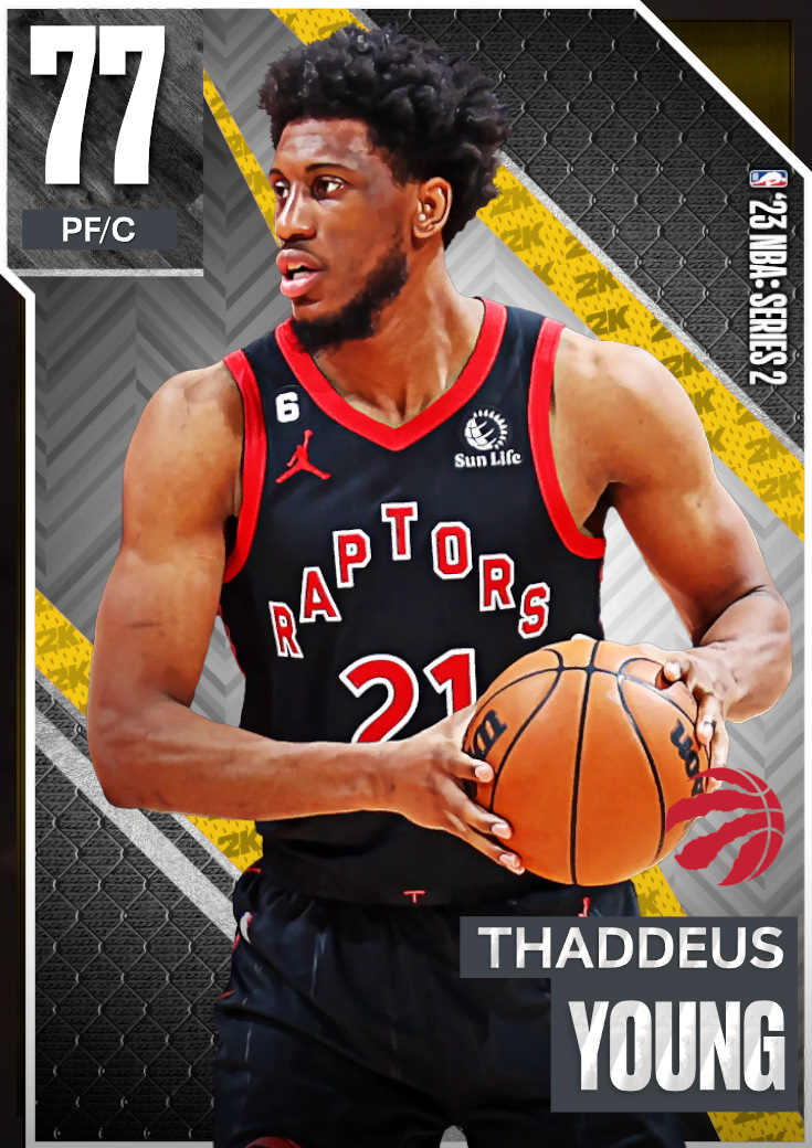 thaddeus young stats