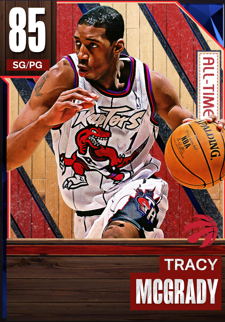 NBA 2K22  2KDB Dark Matter Tracy McGrady (99) Complete Stats