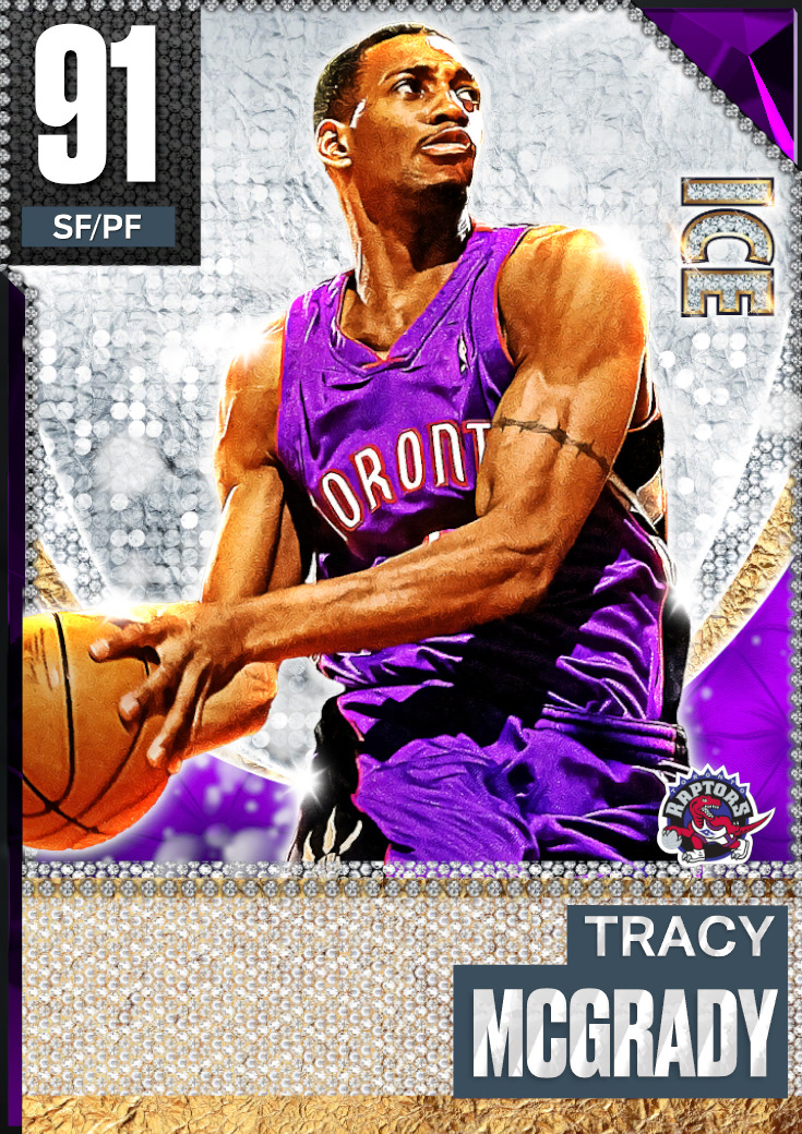 NBA 2K23  2KDB Amethyst Tracy McGrady (91) Complete Stats