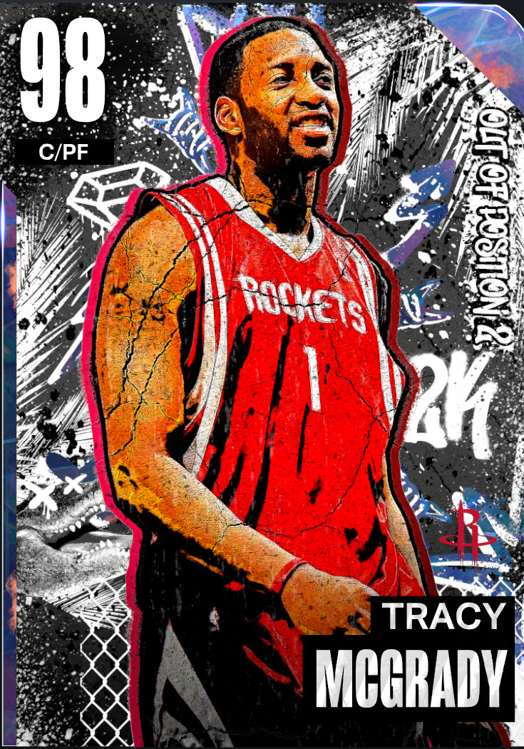NBA 2K23  2KDB Galaxy Opal Tracy McGrady (98) Complete Stats