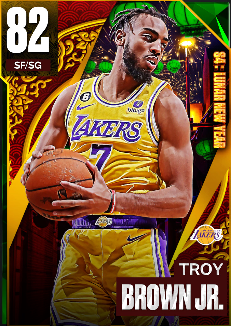 NBA 2K22  2KDB Ruby Troy Brown Jr. (89) Complete Stats