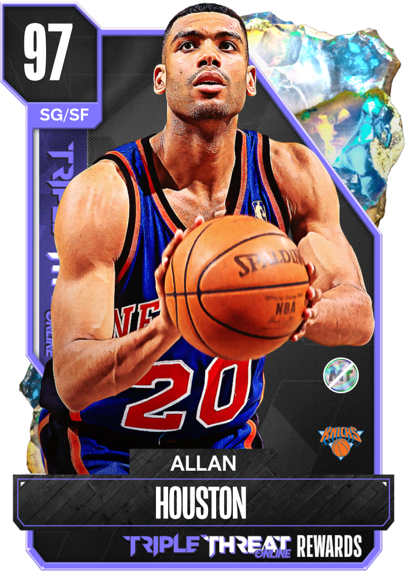 NBA 2K24 | 2KDB Galaxy Opal Allan Houston (97) Complete Stats