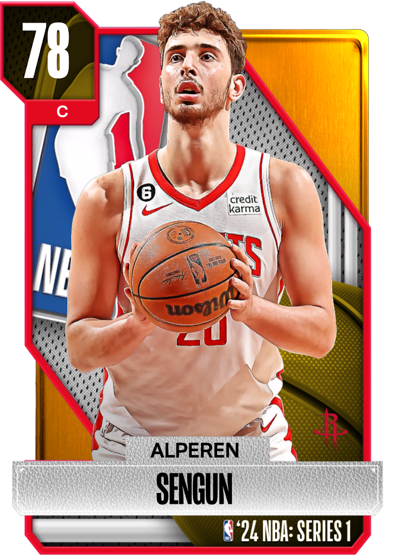 Alperen Sengun NBA 2K24 Rating (Current Houston Rockets)