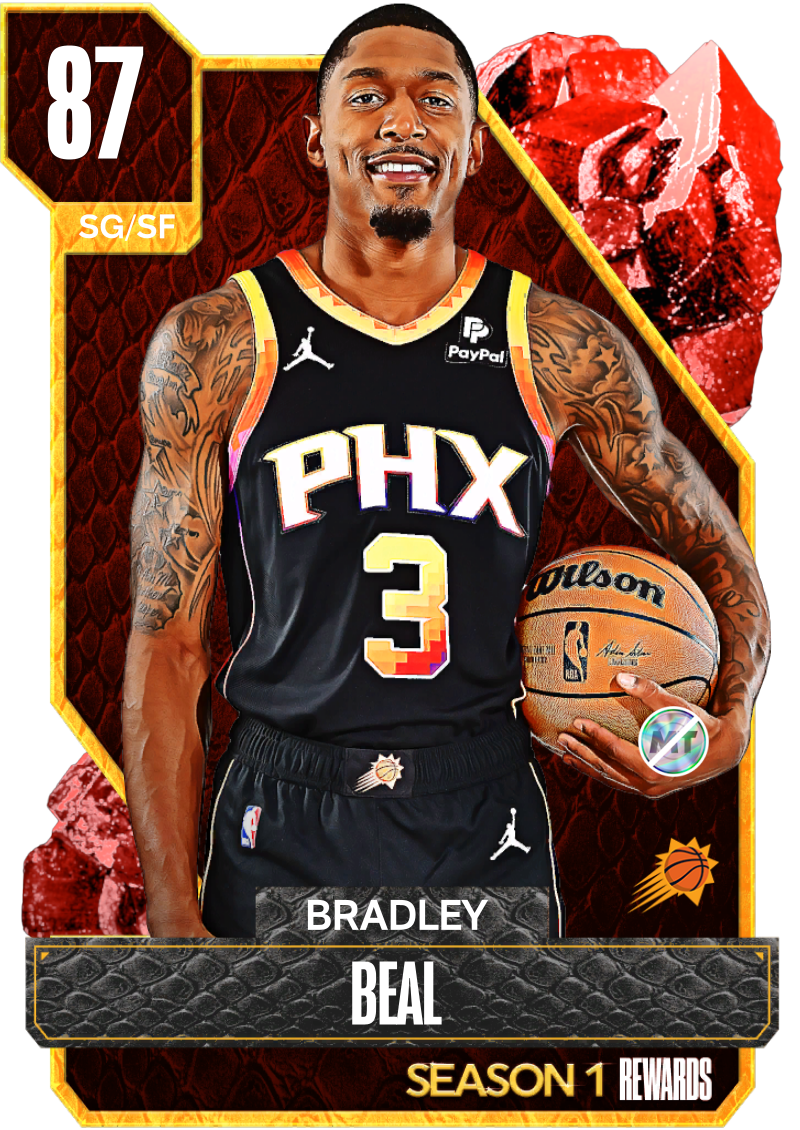 NBA 2K24 | 2KDB Ruby Bradley Beal (87) Complete Stats