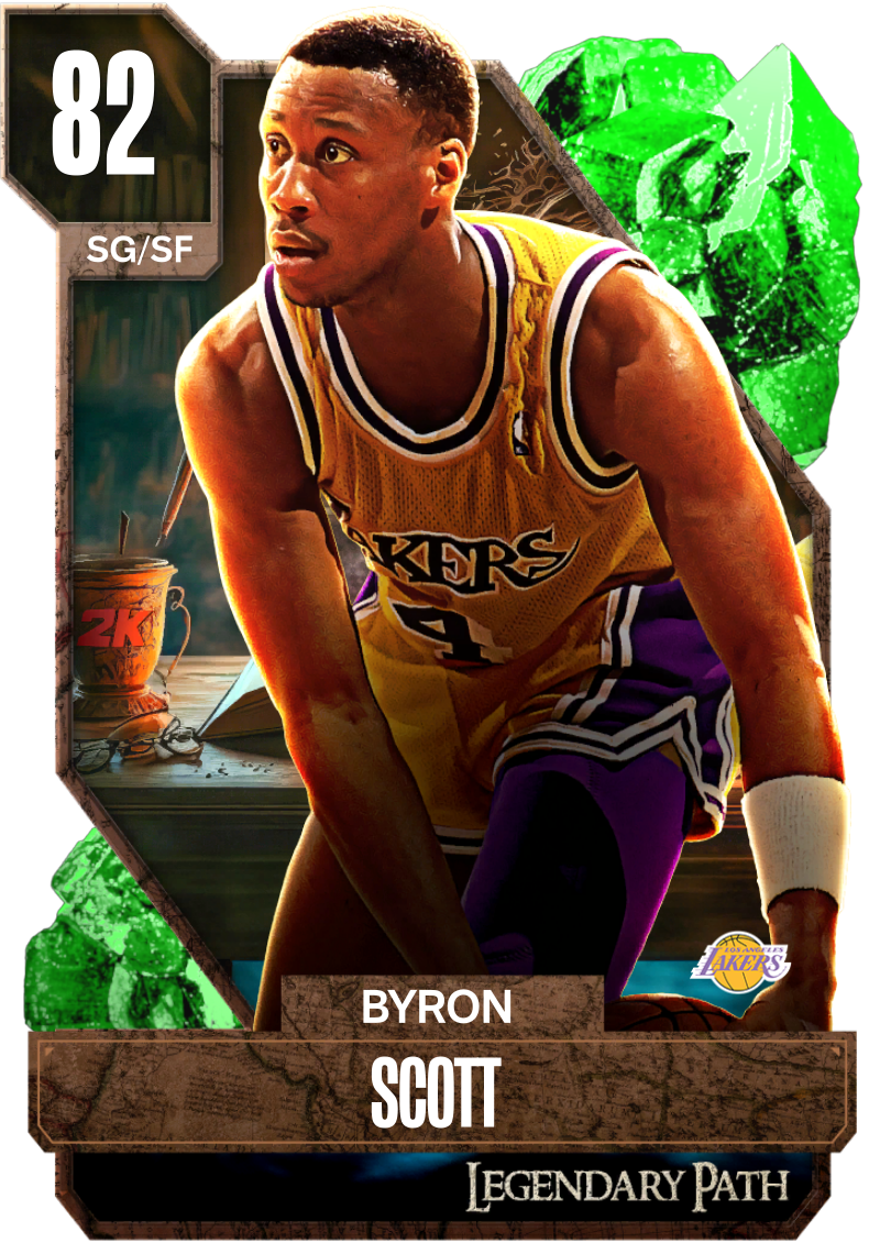 NBA 2K22  2KDB Diamond Byron Scott (93) Complete Stats