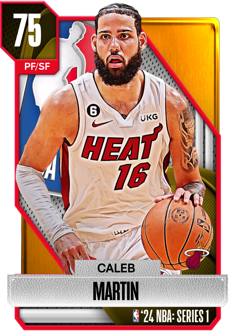 Caleb Martin NBA 2K24 Rating (Current Miami Heat)