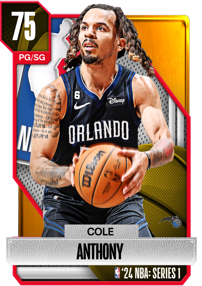 NBA 2K24 | 2KDB Gold Cole Anthony (75) Complete Stats