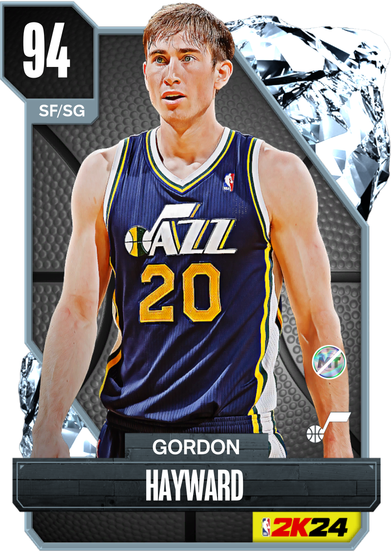NBA 2K24  2KDB Diamond Gordon Hayward (94) Complete Stats