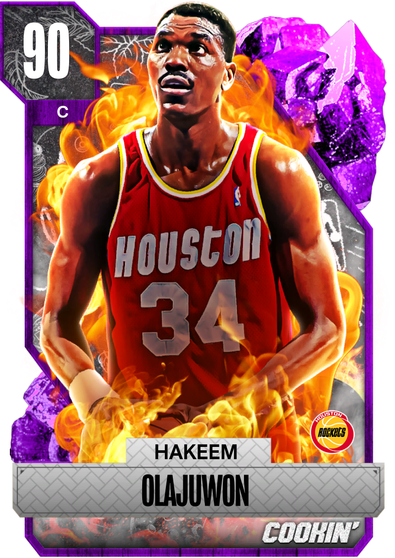 Hakeem Olajuwon NBA 2K24 Rating (All-Time Houston Rockets)