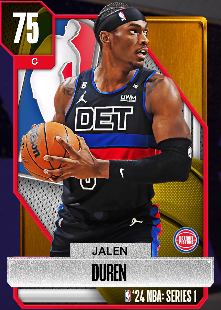 NBA 2K23  2KDB Diamond Jalen Duren (93) Complete Stats