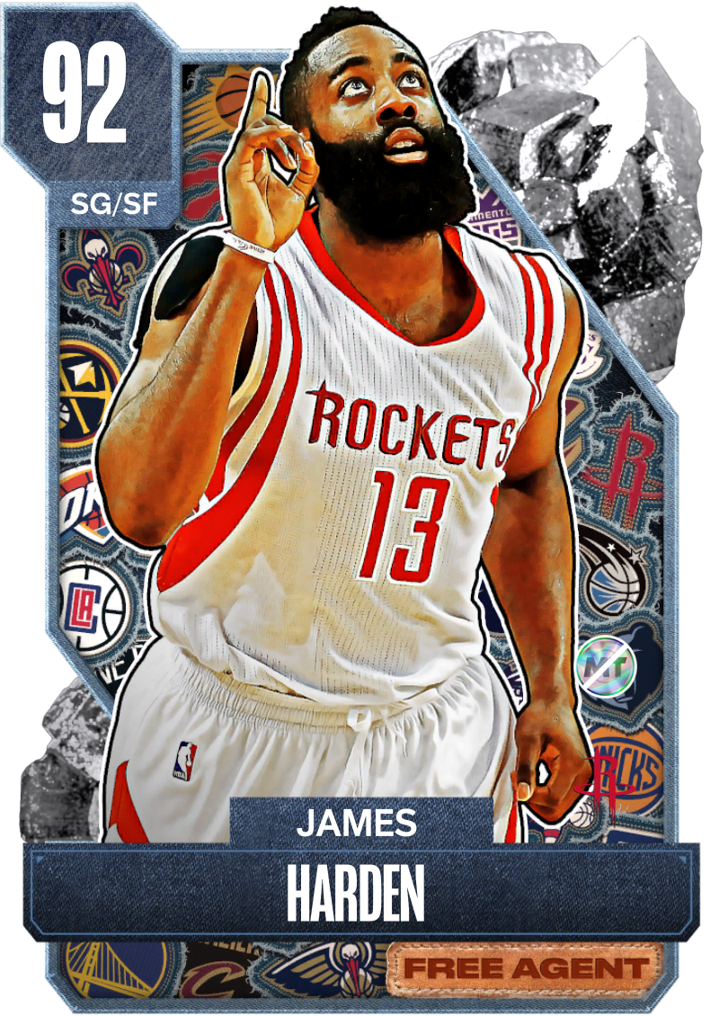  STAINA Basketball Player Poster James Harden Cover