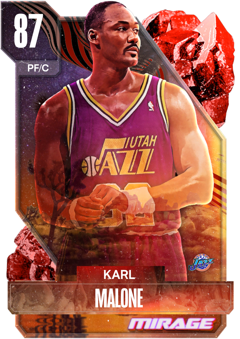 NBA 2K24 | 2KDB Ruby Karl Malone (87) Complete Stats