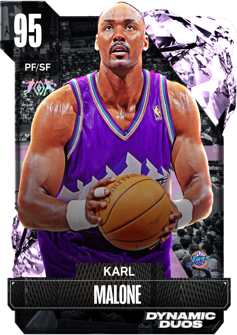 NBA 2K24 | 2KDB Pink Diamond Karl Malone (95) Complete Stats
