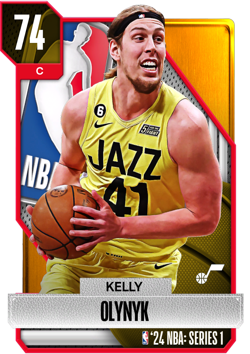 NBA 2K23  2KDB Gold Kelly Olynyk (75) Complete Stats