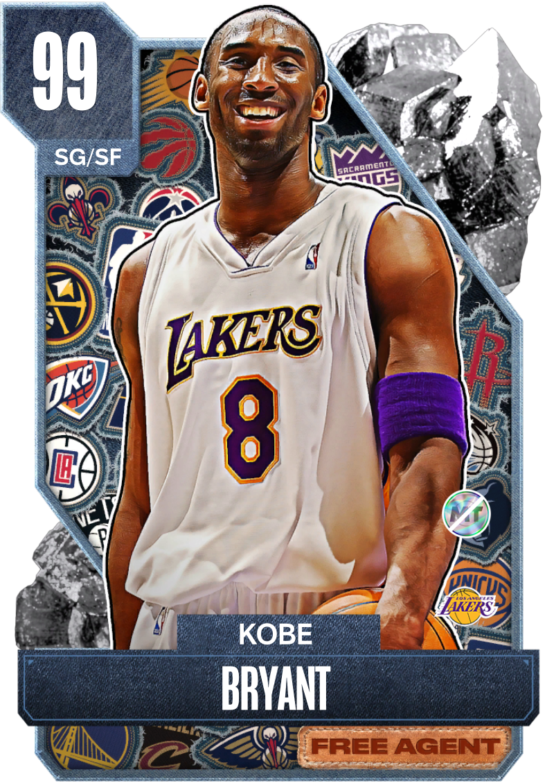 NBA 2K24  2KDB Free Agent Kobe Bryant (99) Complete Stats