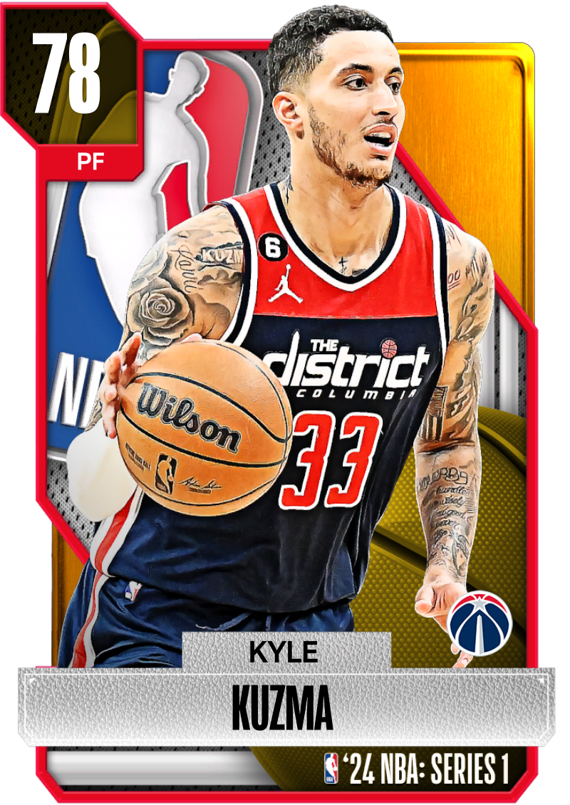 NBA 2K24 | 2KDB Gold Kyle Kuzma (78) Complete Stats