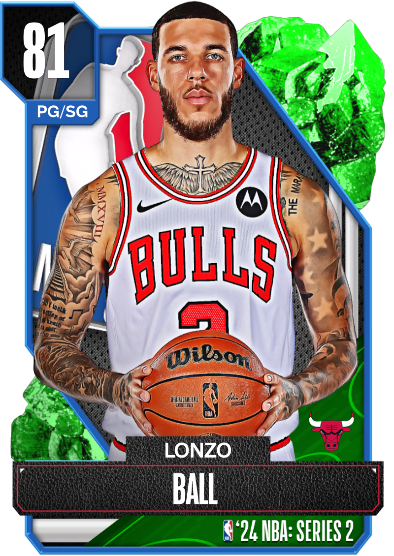 NBA 2K24 | 2KDB Emerald Lonzo Ball (81) Complete Stats