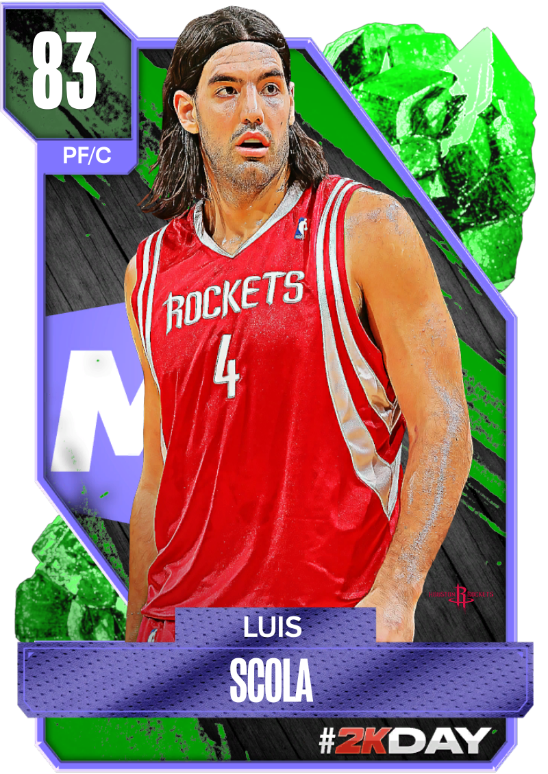 Luis Scola NBA 2K24 Rating (2007-08 Houston Rockets)