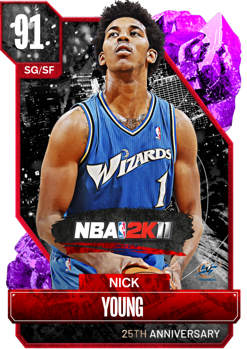 NBA 2K24 | 2KDB Amethyst Nick Young (91) Complete Stats